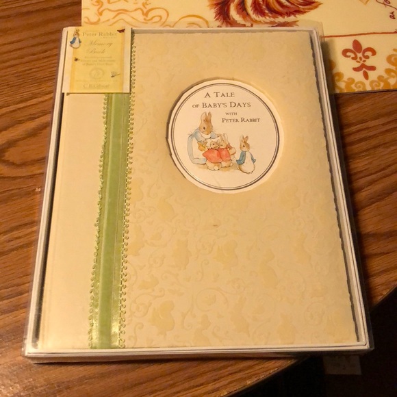 peter rabbit memory book